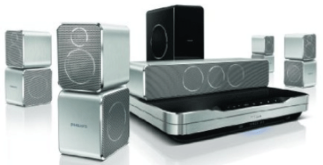Philips HTS9520/12 für 689€ - 5.1 3D-Design-Heimkinosystem