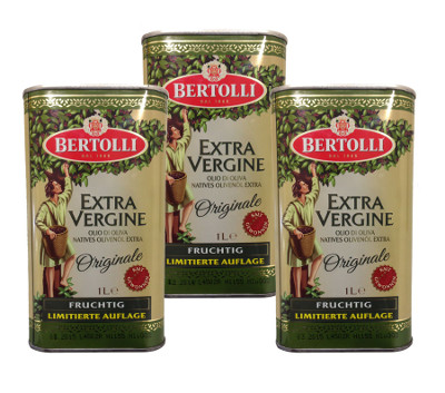3 Liter Bertolli Extra Vergine Natives Olivenöl für 11,11€