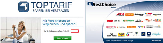60€ BestChoice Gutschein kostenlos zur KFZ-Versicherung über Toptarif *UPDATE*