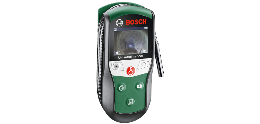 Bosch UniversalInspect für 88€ - Inspektionskamera, Ø8mm Endoskopkamera für hochwertige und farbige Bildaufnahmen 