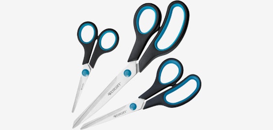 Westcott Scherenset für 4€ - 3 Größen, mit Komfortgriff, extrascharf