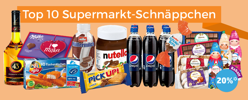 Top 10 Supermarkt-Schnäppchen der KW 49 - z.B. 5€ Sofortrabatt bei Penny