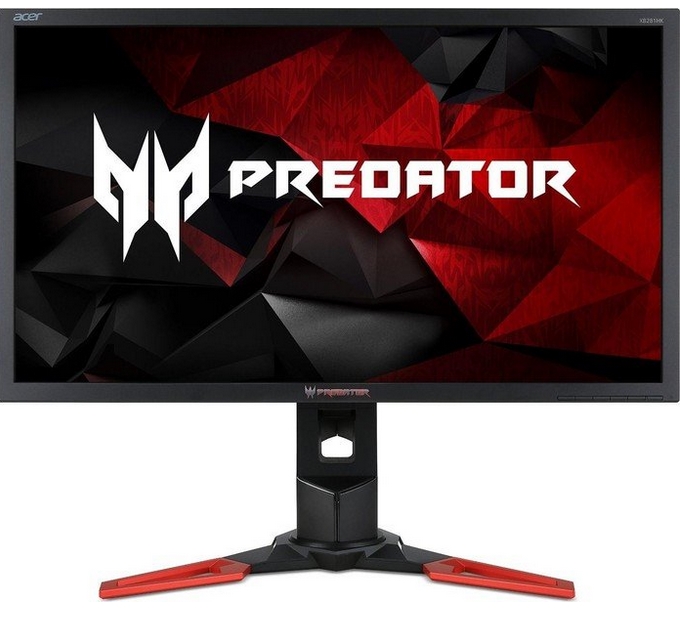 Acer Predator XB281 für 399€ -  28" 4K-Monitor mit 1ms Reaktionszeit, G-Sync und Höhenverstellung