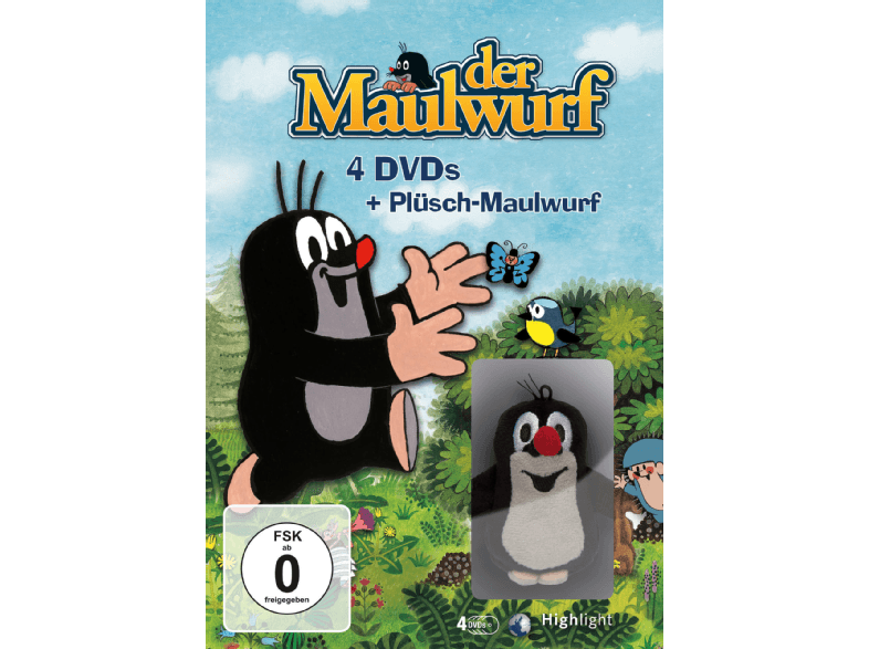 "Der Maulwurf und seine Abenteuer" Film 1-4 auf DVD als Box für 11€