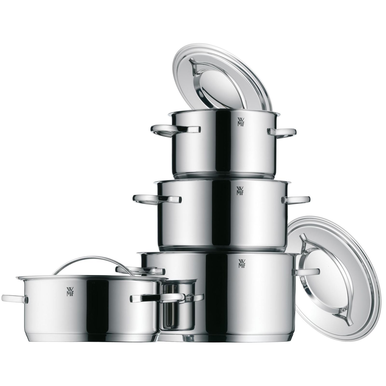 WMF Topf-Set Gala Plus 4-teilig Edelstahl für 99,95 EUR inkl. Versand
