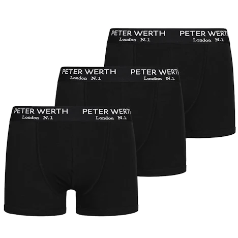 3x Peter Werth Boxershorts für 9€ - in den Größen S-M