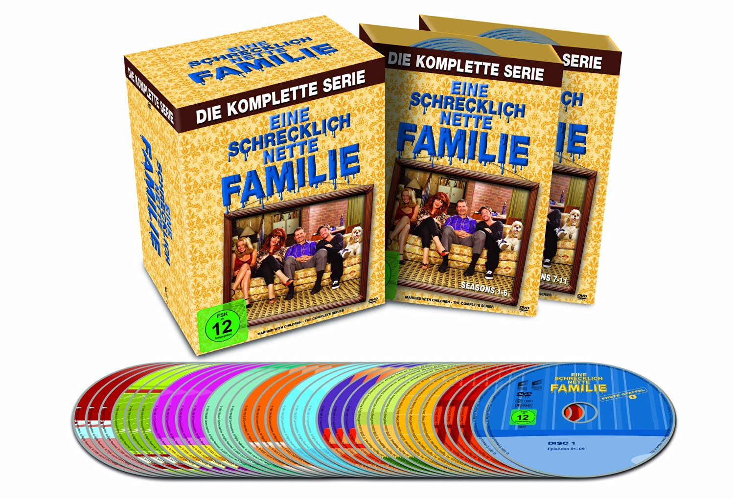 Eine schrecklich nette Familie - Staffel 1-11 (Komplett) [33 DVDs] für 29,- EUR inkl. Versand