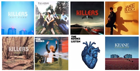 Verschiedene Britpop-Vinyls für 7€ bis 9€ bei Amazon - z.B. The Killers, The Kooks oder Jake Bugg