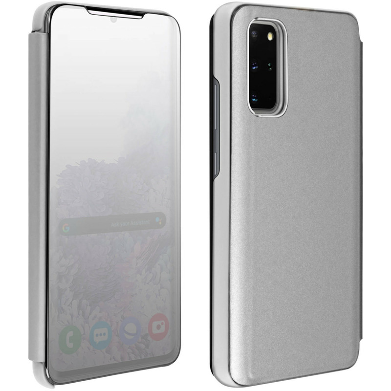 Avizar Mirror Klapphülle, Spiegelhülle für Samsung Galaxy S20 Plus - Silber: 15,42€ statt 18,90€