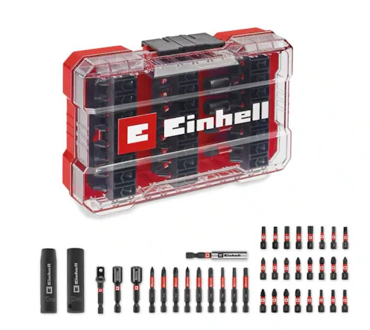 Einhell M-CASE 39-tlg. Impact-Bit- und Stecknuss-Set für 16,80€(statt 24,99€)