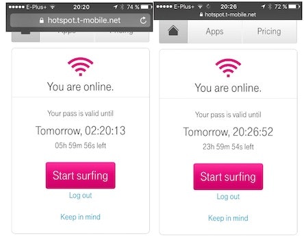 Telekom Hotspot Test