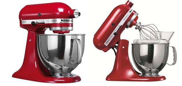 Kitchenaid Artisan Küchenmaschine 5KSM150PS ECD für 389€ - rot *UPDATE*
