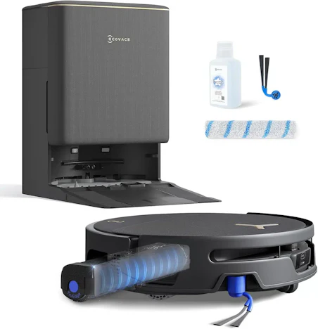 ECOVACS T90S PRO OMNI Black Care Kit mit Walzenwischer