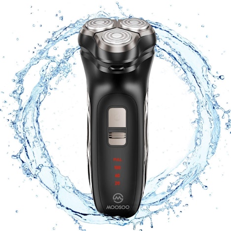 Herren Nass-Trockenrasierer - IPX7 Wasserdicht, Akkubetrieben