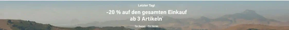 20% Sale bei 3 Artikeln - Hollister