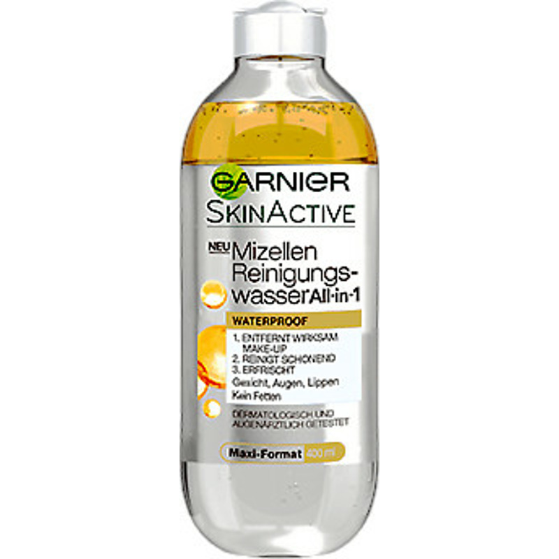 Aktion: Garnier Mizellen Reinigungswasser All-in One Waterproof (400ml) für nur 25,89€ statt 43,81€