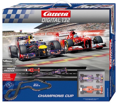 Carrera Digital 132 Champions Cup für 135€ – digitale Carrerabahn mit Formel 1-Fahrzeugen *UPDATE*