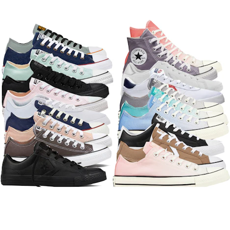 Converse Damen Herren Sneaker Schuhe Turnschuhe für 34,90 Euro