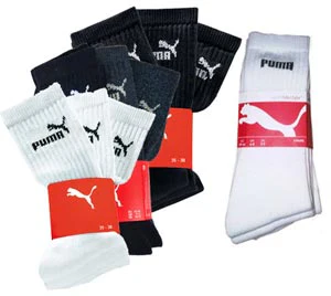 3 paar puma socken