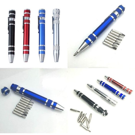 Schraubendreher Set, 8 in 1 Feinmechaniker Set