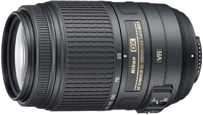 Nikon AF-S DX Nikkor 55-300mm f4.5-5.6 G ED VR für 189€