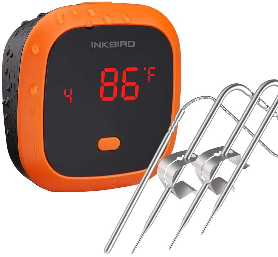 Inkbird Grillthermometer IBT-4XC mit IPX5 Wasserdicht
