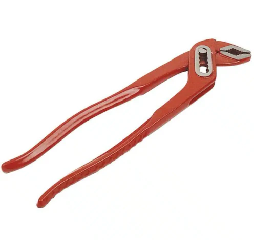 Brüder Mannesmann Wasserpumpenzange 250 mm in rot für nur 2,88€(statt 7,39€)