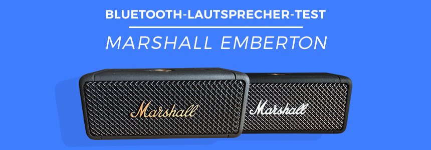 Marshall Emberton Test » Bluetooth-Lautsprecher von der Rock-Legende