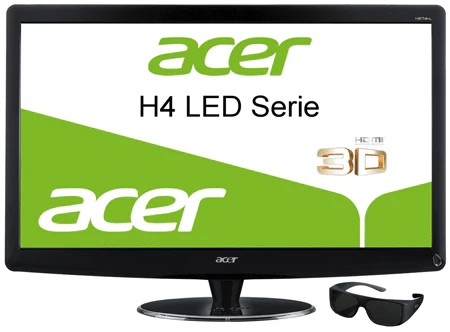 Acer HR274Hbmii für 233€ - 27" 3D-Monitor inkl. 3D-Brille (Update)