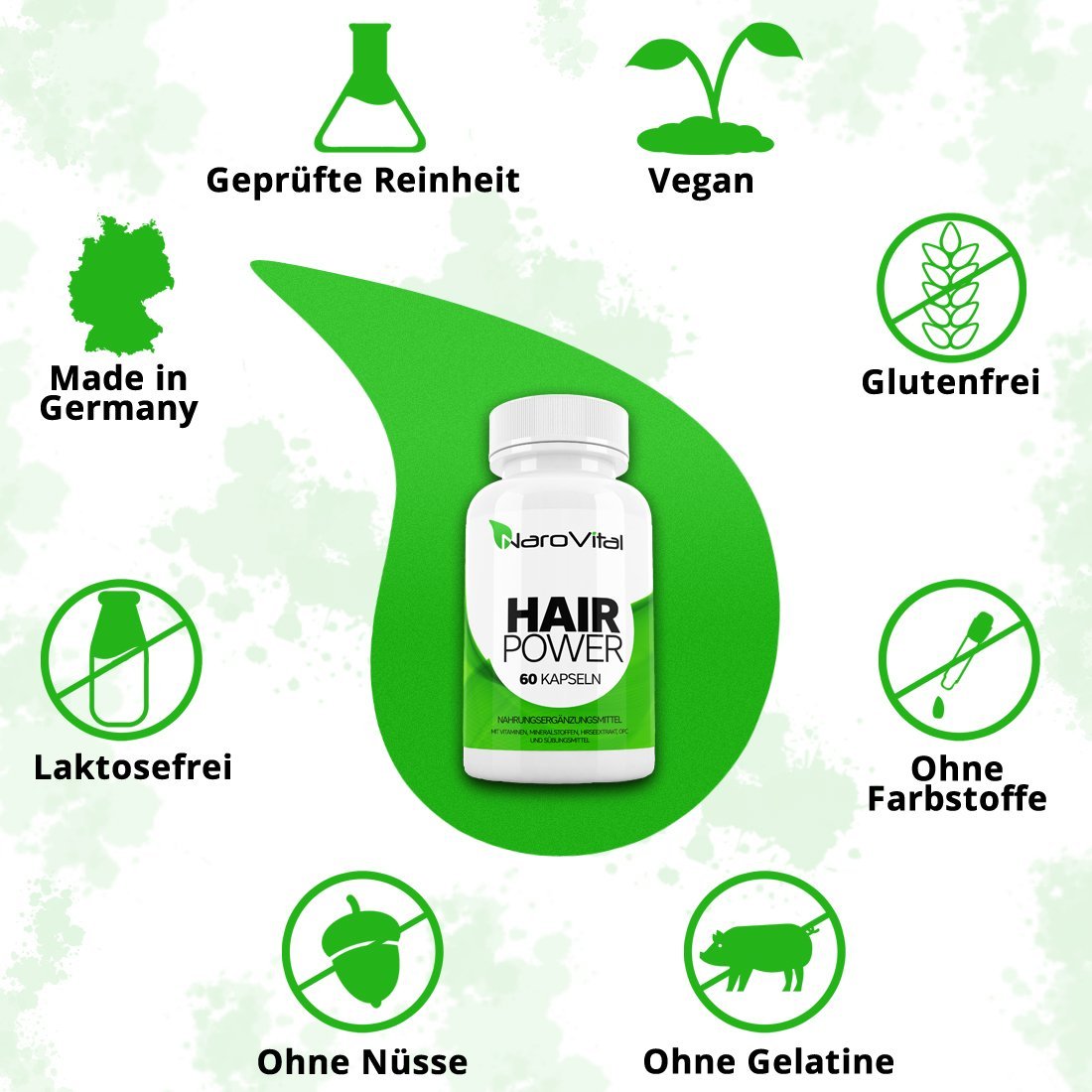 Heute gibts es 30% für NaroVital Hair Power bei Amazon