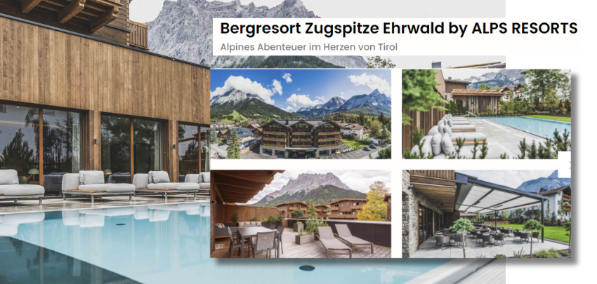Bergresort Zugspitze für 199€ (statt 332,50€) – Frühstücksbuffet, Wellness inklusive, Bergpanorama