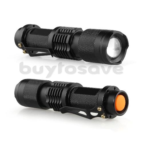 CREE Q5 LED 300LM Taschenlampe für nur 5,31€ inkl. Porto (5% gespart)
