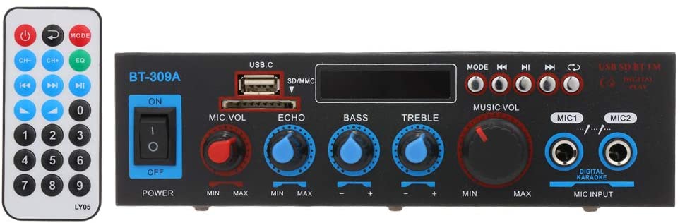 12 V / 220 V Mini-Audio-Leistungsverstärker BT Digitaler Audio-Receiver