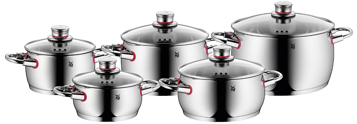 WMF Quality One Topfsets günstig bei Höffner - z. B. 5-teilig für 162€