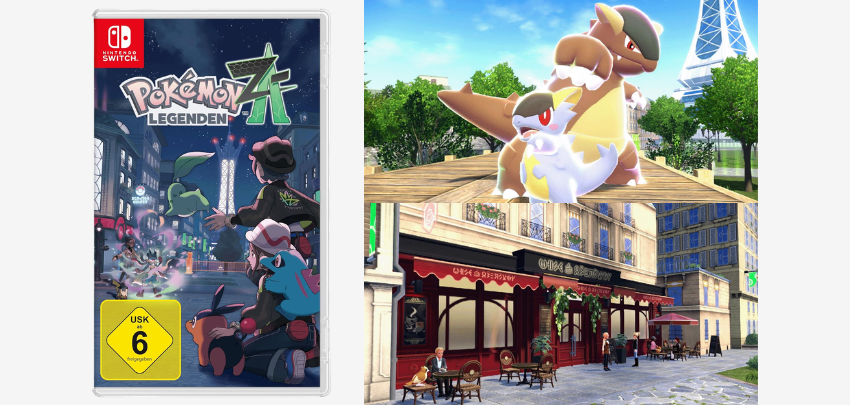 Pokémon-Legenden Z-A für 38€ - Open-World-Abenteuer, für Nintendo Switch