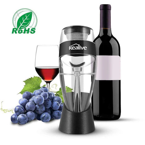 Dekanter, Dekantierer Wein-Dekantier-Set mit Weinbelüfter für 4,49€