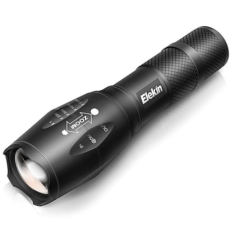 Elekin Taschenlampe 1000 Lumen LED T6 30% off für 10.14€!