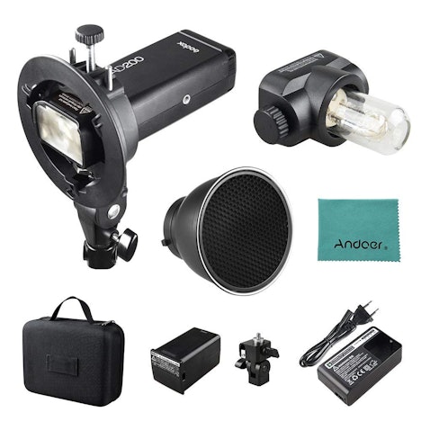 45 € Rabatt Godox AD200 Pocket Blitz Blitzlicht Flash Portable Mini TTL für 288€ statt 336,00€