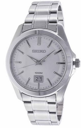 Seiko SUR007P1 – Herren Uhr mit Antireflex Saphirglas, wasserdicht bis 100 Meter für 77€