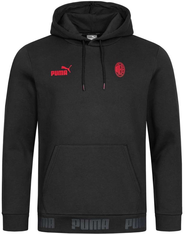 Puma AC Mailand Pullover für 28€ - Fan-Hoodie in den Größen S bis L