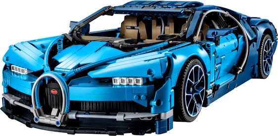 Lego Technic: Bugatti Chiron (42083) für 220€ - Bausatz mit 3599 Teilen
