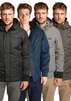 frontlineshop RAGWEAR Dockside A für 40€ - Jacken in 4 Farben