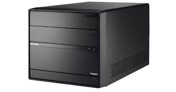 XPC Barebone SZ77R5 für 146€ - PC-Gehäuse mit 1155-Sockel und 500W Netzteil