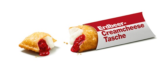 Heiße Erdbeer-Creamcheese-Tasche für 0,79€ - mit App-Coupon bei McDonald's