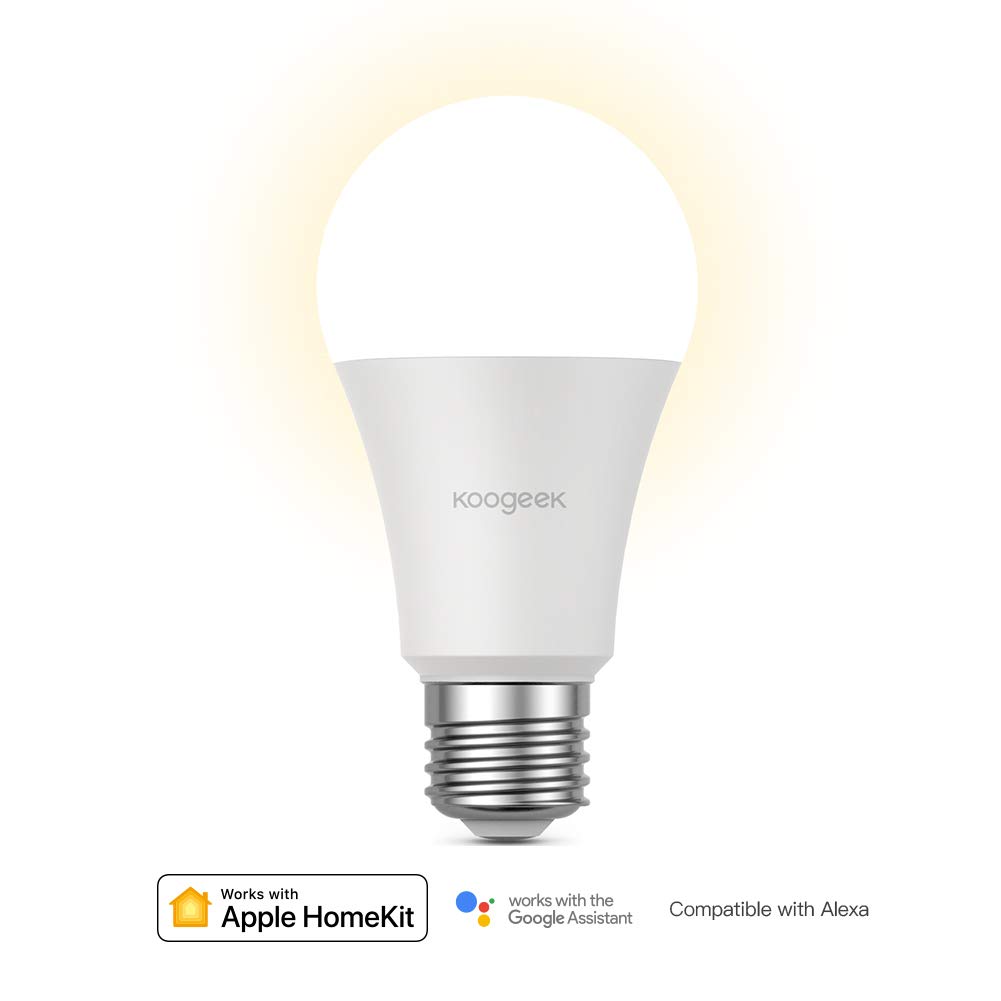 WiFi Smart Birne mit Alexa und Google Assistant/Apple Homekit LED Dimmbar