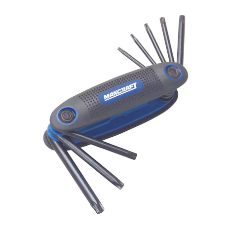 maxcraft 60173 zusammenklappbar Star Key Schlüssel, 8-teilig