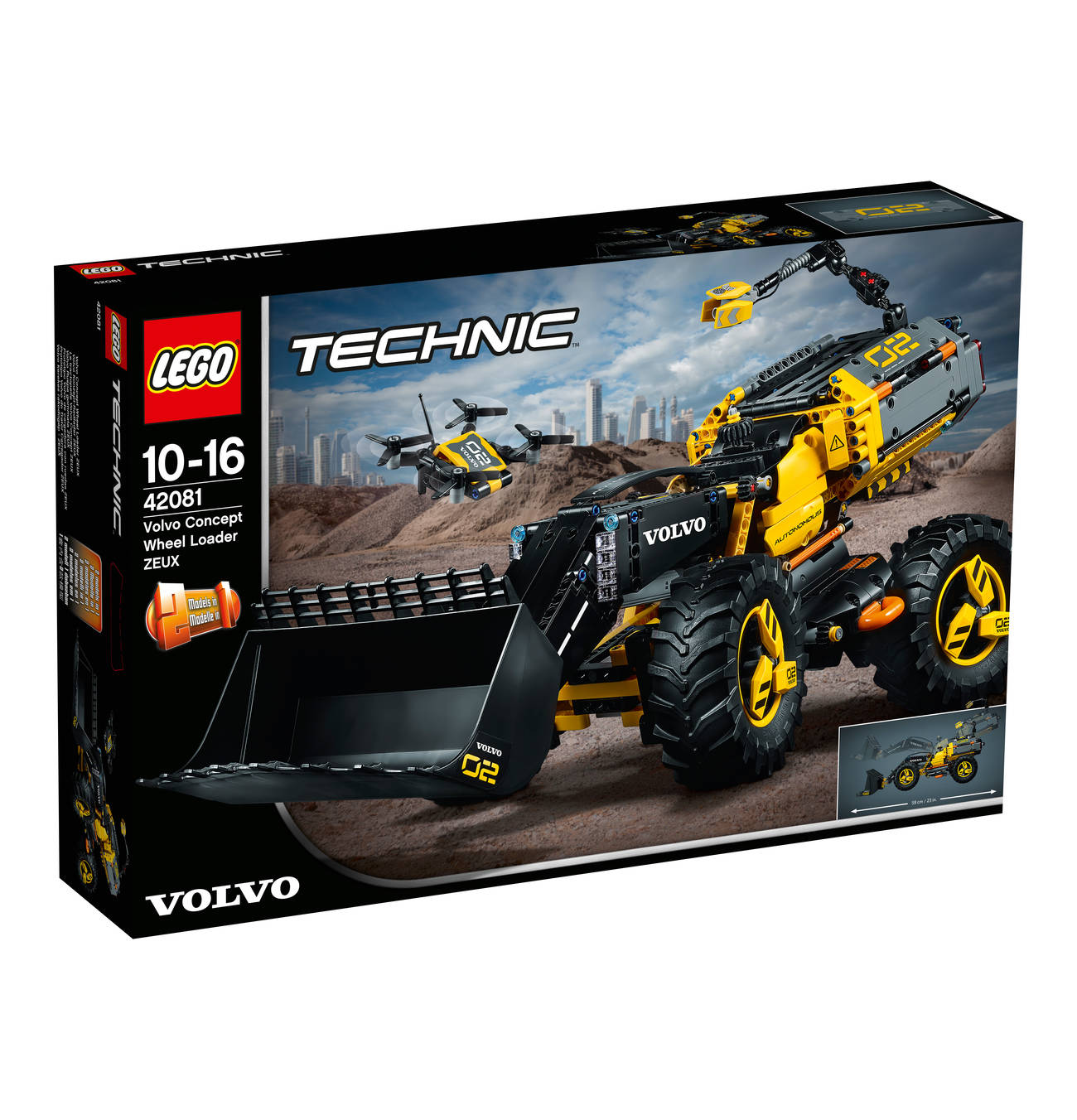 Volvo Konzept-Radlader ZEUX 42081 für 68,29 EUR inkl. Versand