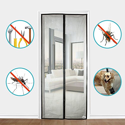 APALUS® Magnet Fliegengitter Tür