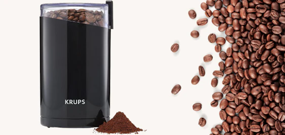 Krups elektrische Kaffee- & Gewürzmühle für 23€ - mit 200 Watt & rostfreien Stahlklingen