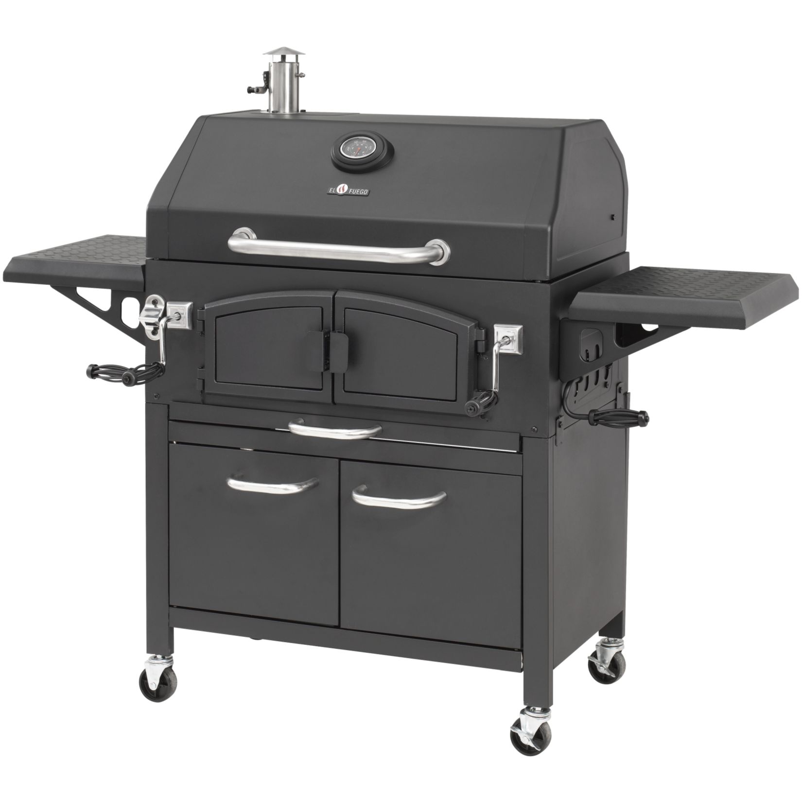 El Fuego Grand Ontario für 246€ - Holzkohlegrill im Tresordesign